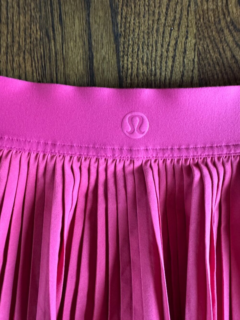 Lululemon Varsity High-Rise Pleated Tennis Skirt Glaze Pink Size 10 - Picture 9 of 10